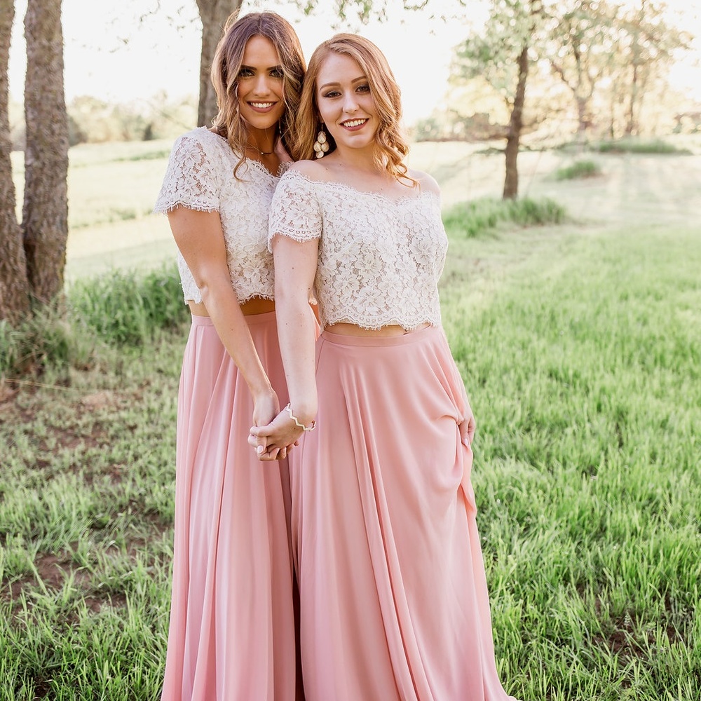 Keaton Chiffon Maxi Skirt by Love Tanya